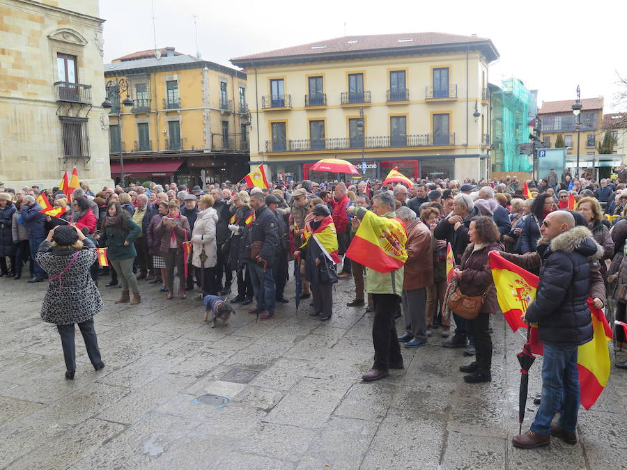 Fotos: Manifestación por la unidad de España en León