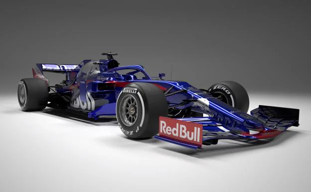 Coche de Toro Rosso para el Mundial 2019.