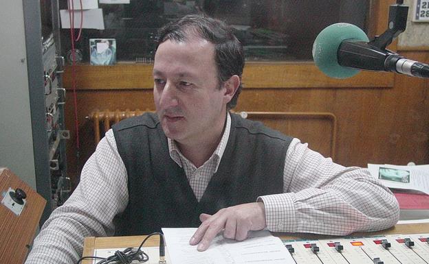 Ricardo García, en su etapa en la Cope durante los años 90.
