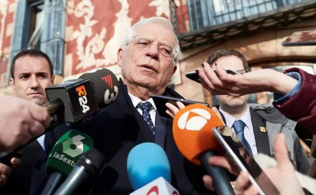 El ministro de Asuntos Exteriores, Josep Borrell. 