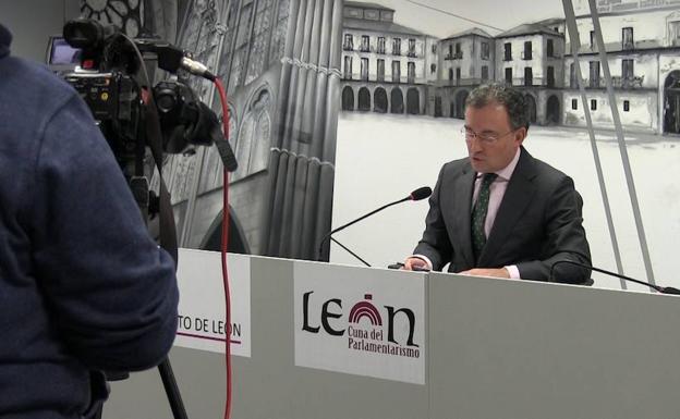 Fernando Salguero, en la junta de gobierno local. 