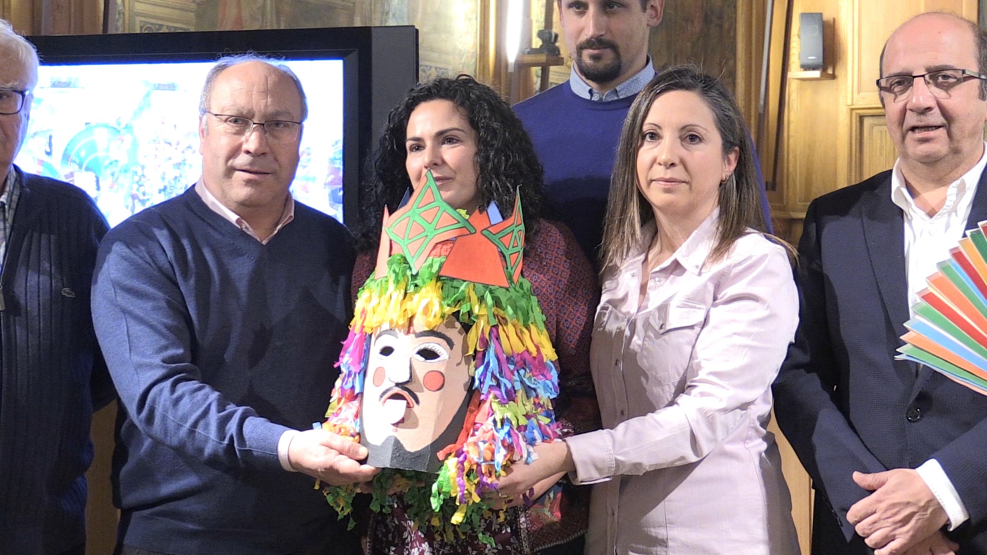 La Diputación de León ha colaborado con la Federación Reino de León de Carnavales Tradicionales en la elaboración del video `Antruejos´ que se emitirá esta semana en TVE