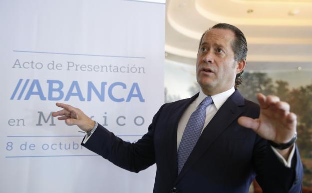 El presidente de Abanca, Juan Carlos Escotet. 