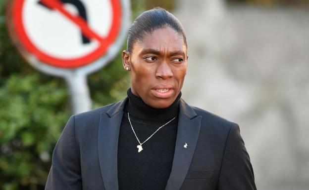 La atleta sudafricana Caster Semenya. 