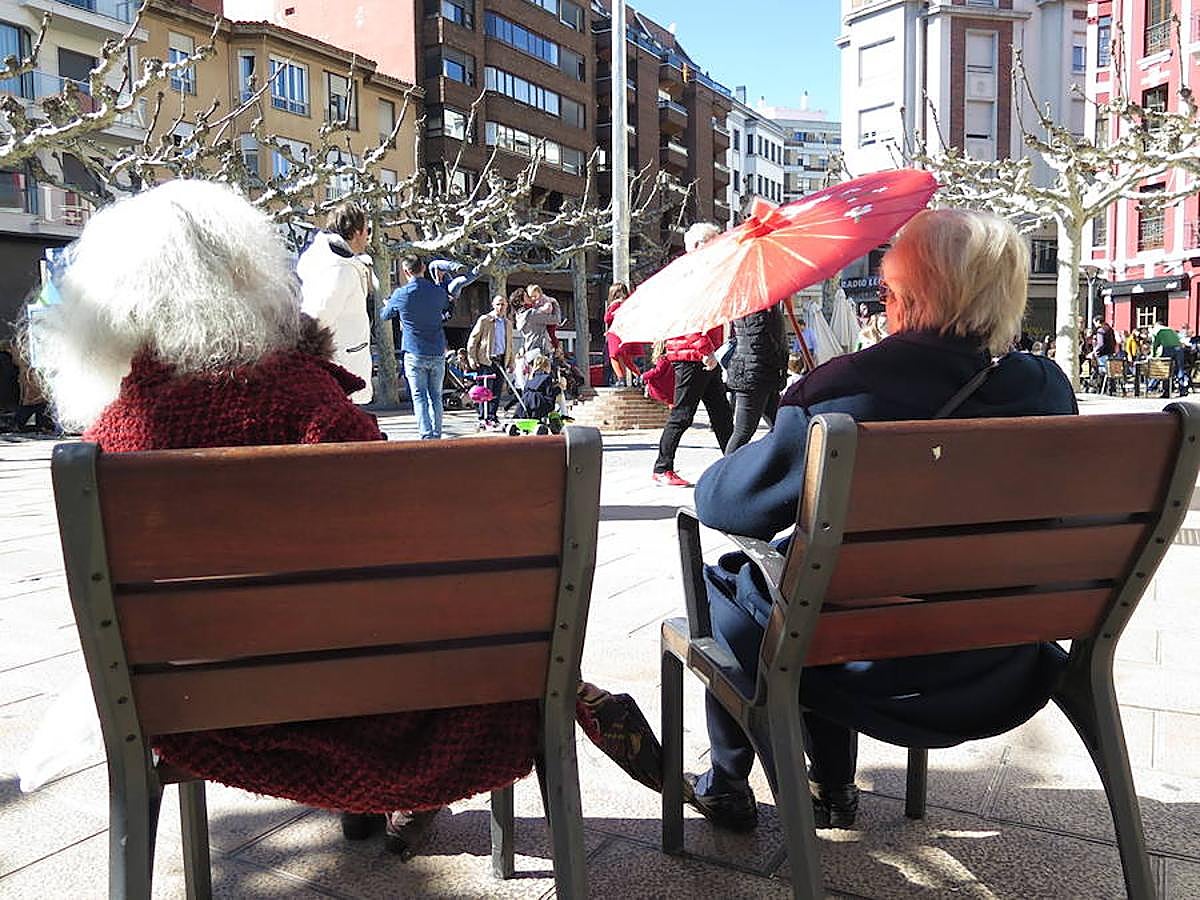 Fotos: El buen tiempo reina en León