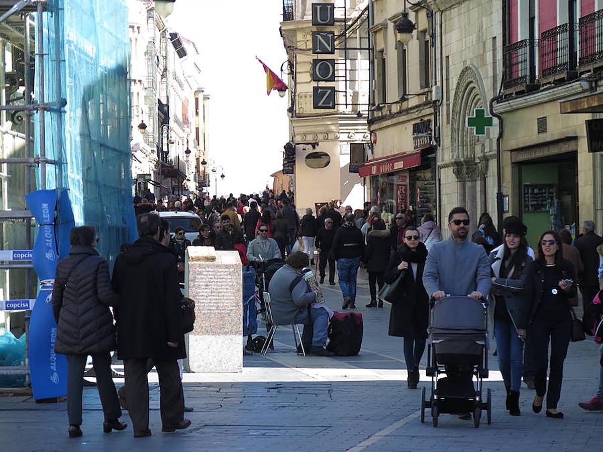 Fotos: El buen tiempo reina en León