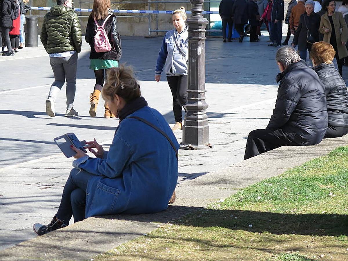 Fotos: El buen tiempo reina en León