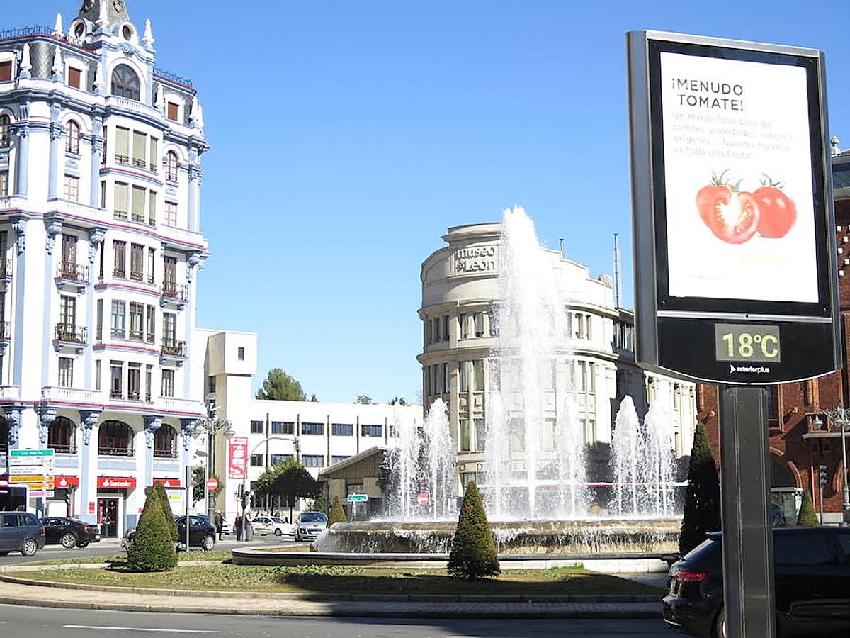 Fotos: El buen tiempo reina en León