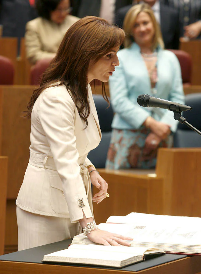 Silvia Clemente de consejera de Medio Ambiente a consejera de Cultura y Turismo a consejera de Agricultura a presidir las Cortes de Castilla y León