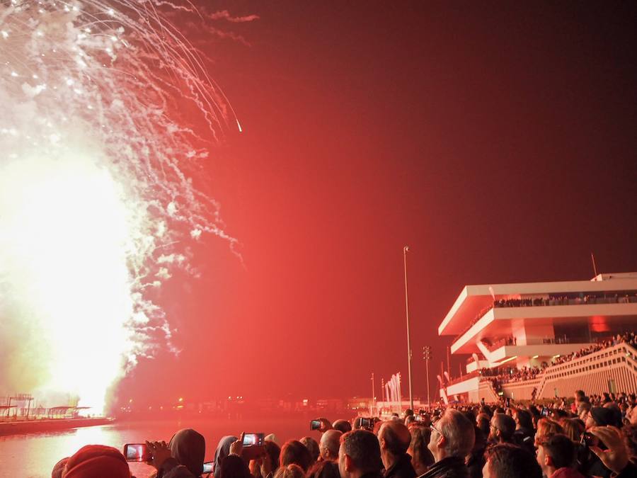 Fotos: La mascletá más alta de la historia de las Fallas