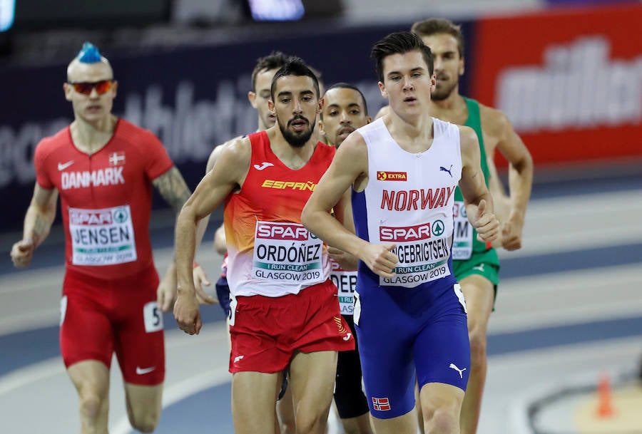 Fotos: Saúl Ordóñez en la semifinal del Europeo de Glasgow