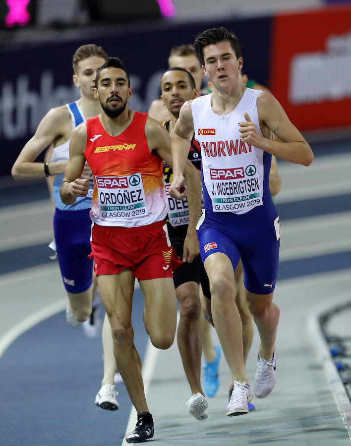 Fotos: Saúl Ordóñez en la semifinal del Europeo de Glasgow