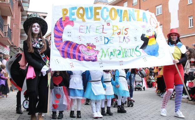 Desfile de carnaval en Valencia de Don Juan.