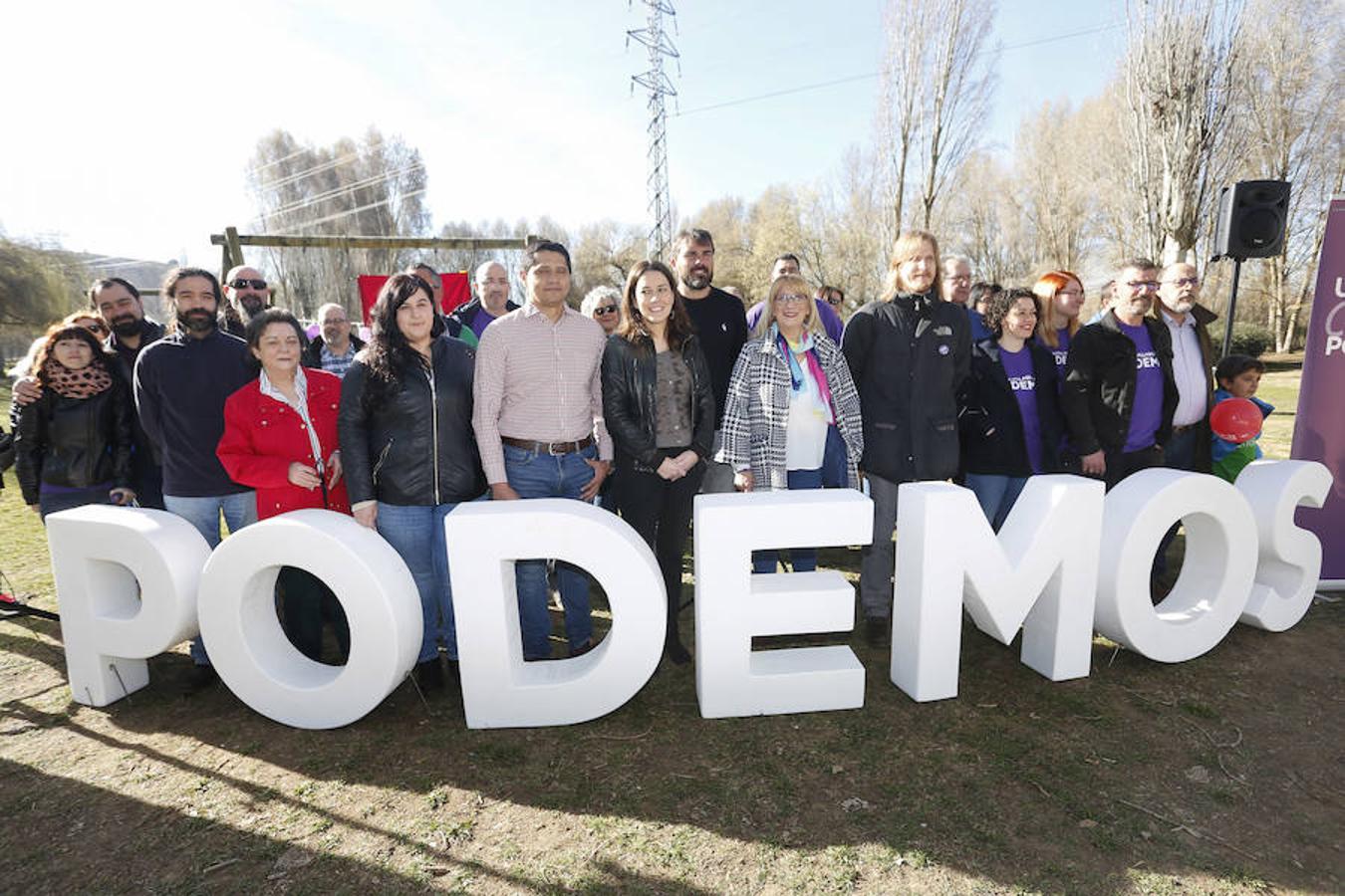 Fotos: Podemos presenta sus candidatos por León al Congreso y al Senado