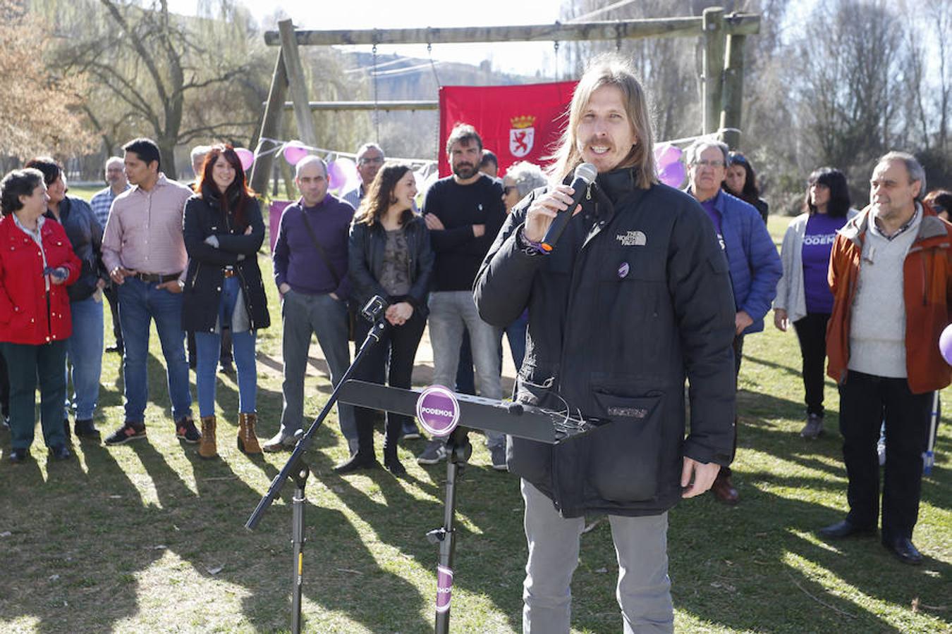 Fotos: Podemos presenta sus candidatos por León al Congreso y al Senado