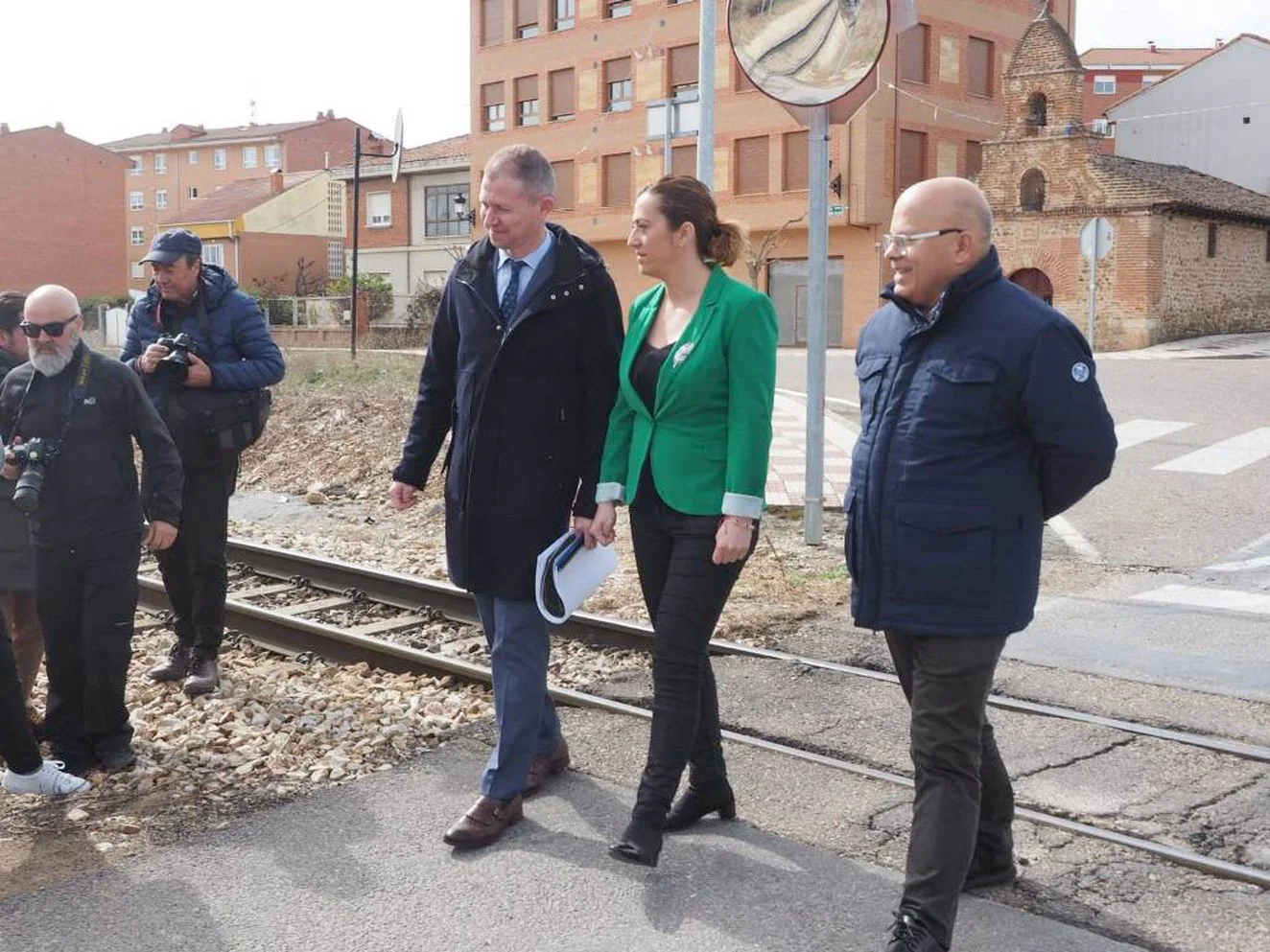 Villaquilambre rompe la brecha del tren con la supresión de cuatro pasos a nivel