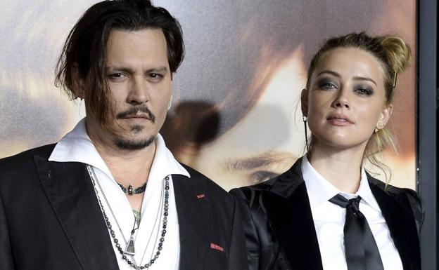 Johnny Depp y Amber Heard.