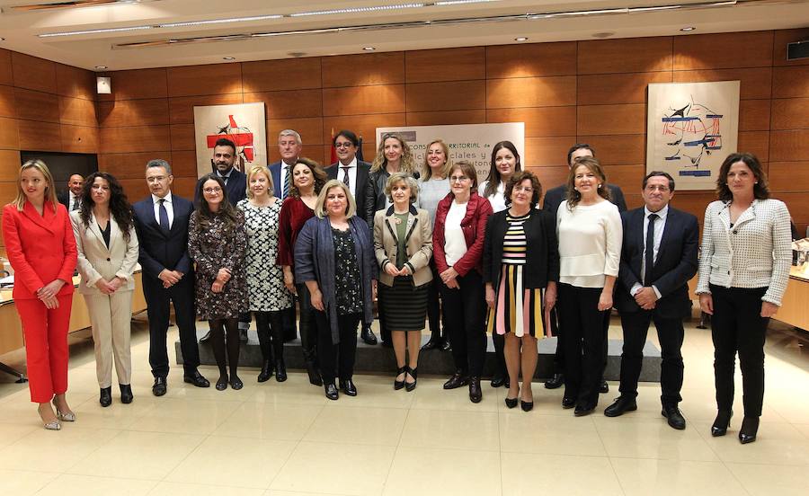 Fotos: Pleno del Consejo Territorial de Servicios Sociales y del Sistema para la autonomía