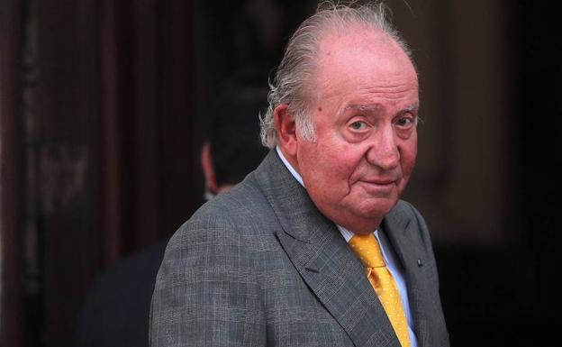 El rey emérito Juan Carlos I. 