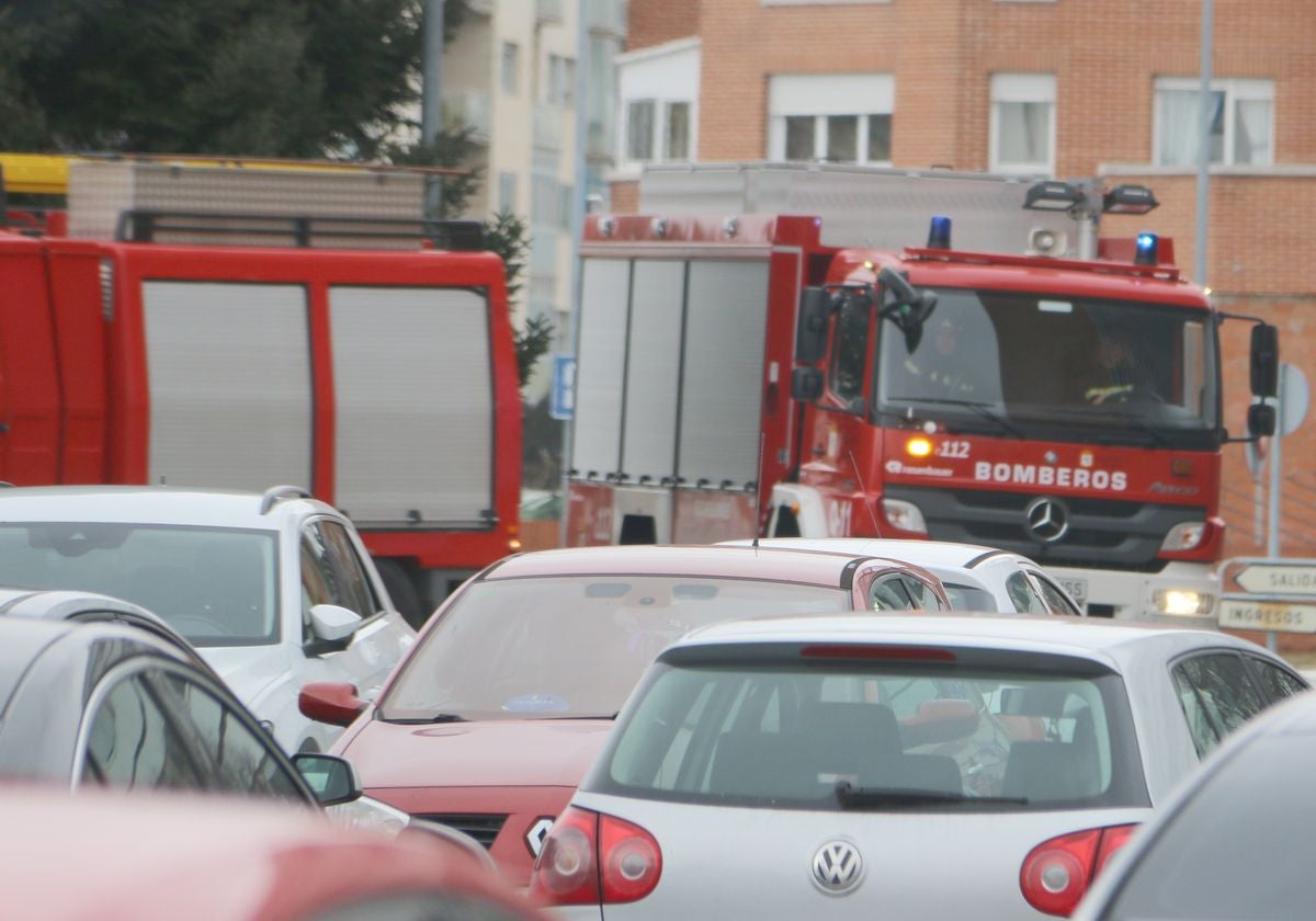 Fotos: Simulacro de los Bomberos de León