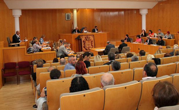 Pleno del Ayuntamiento de San Andrés. 
