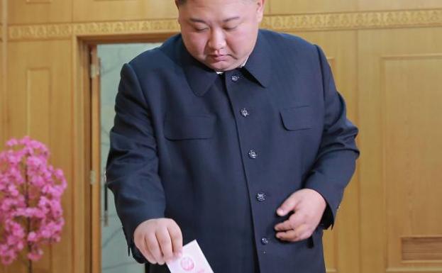Los norcoreanos acuden a las urnas para reiterar su apoyo a Kim Jong-un