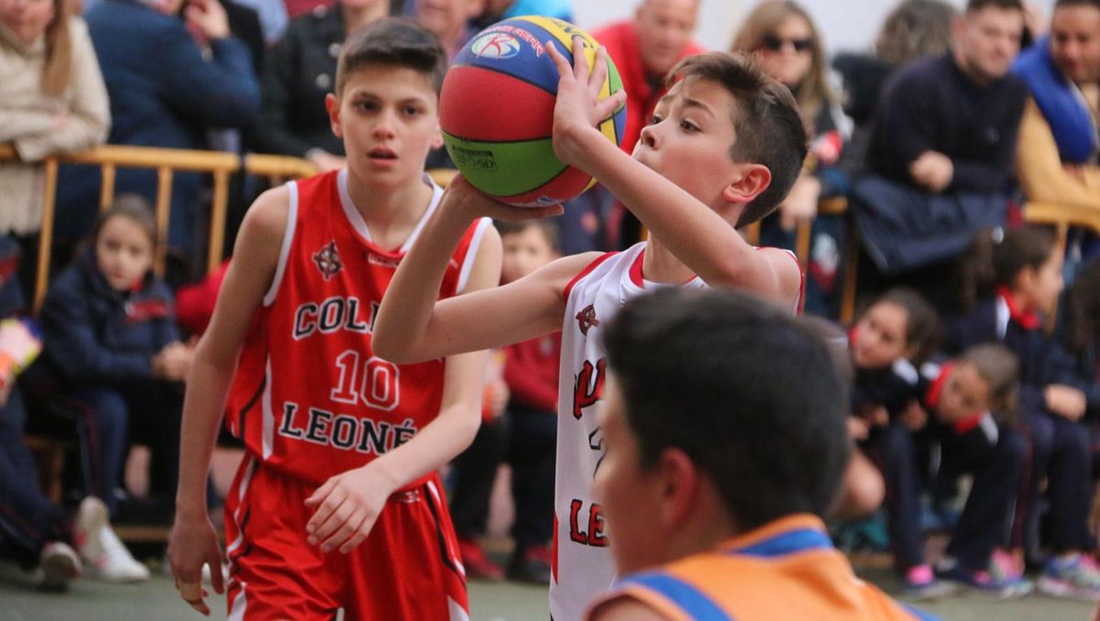 Fotos: La final del Torneo de Minibasket del Colegio Leonés