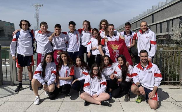 El CN León, bronce en el Campeonato de Castilla y León Junior