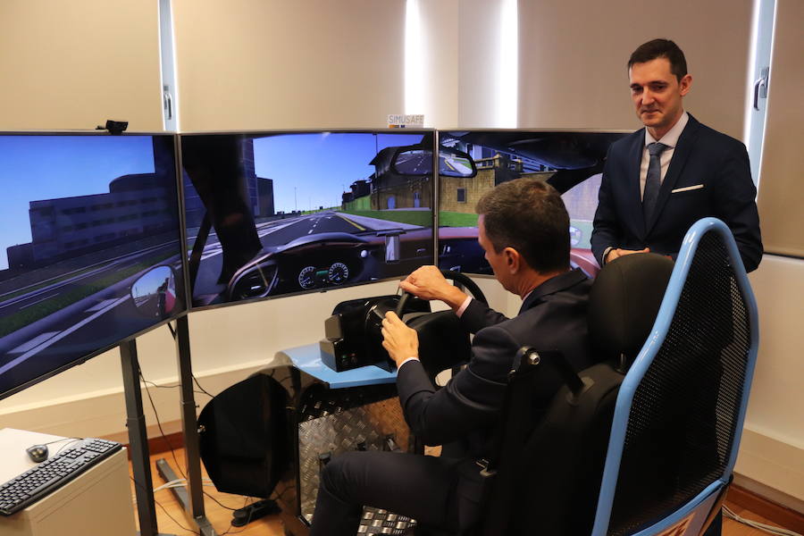 Fotos: La visita de Pedro Sánchez al Instituto Tecnológico de Castilla y León en Burgos, en imágenes