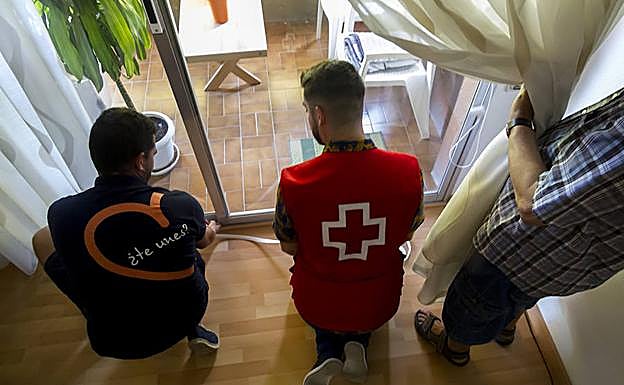 Casi 1.200 hogares vulnerables de León recibieron apoyo de Cruz Roja contra la pobreza energética