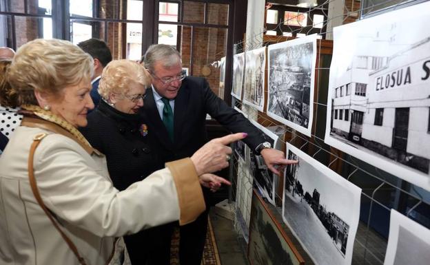 Exposición sobre el ferrocarril.