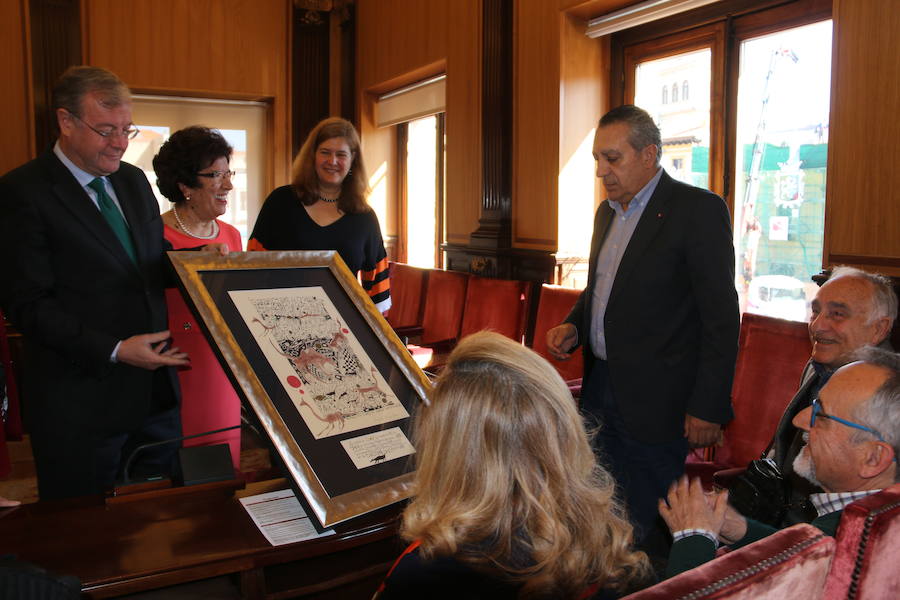 Fotos: Homenaje al defensor de la cultura de León