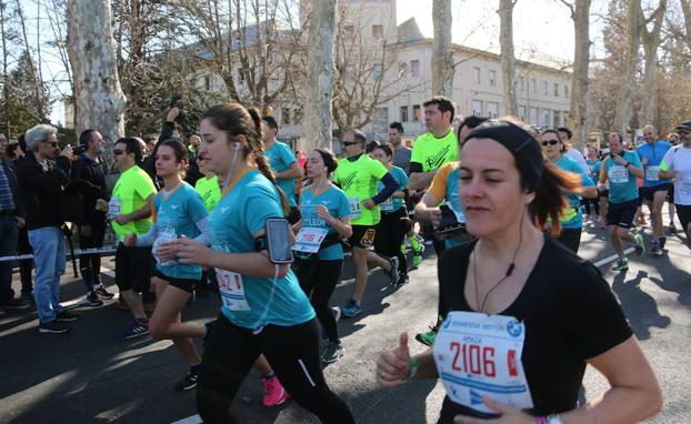 Galería. Participantes en la carrera de 5 kilómetros.