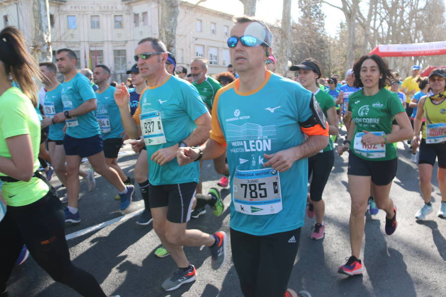 Fotos: Salida de la Media Maratón