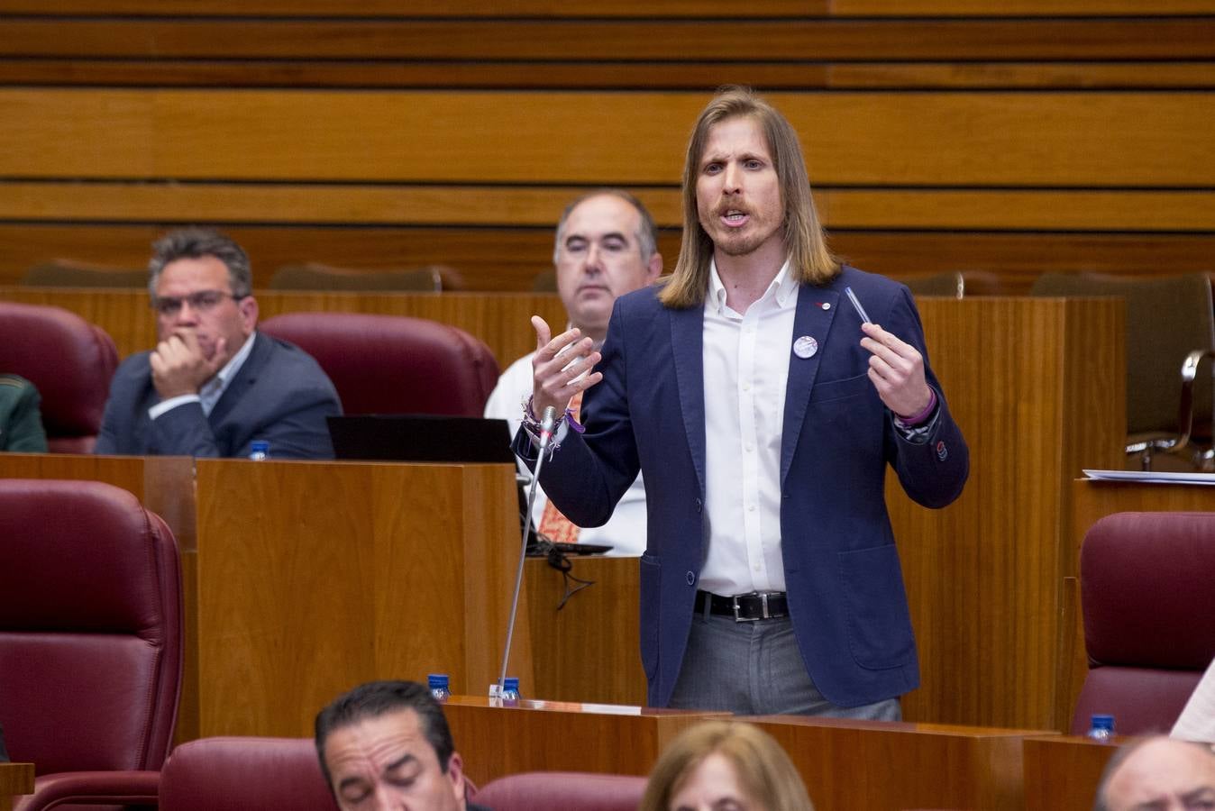 Fotos: Último pleno de Juan Vicente Herrera en las Cortes tras 18 años como presidente