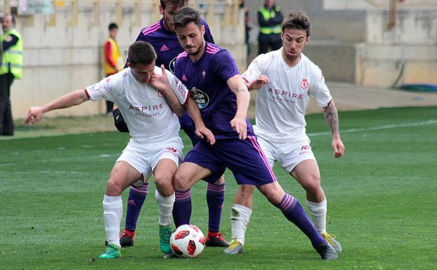 Eneko Capilla y Sergio Marcos, en el partido de este fin de semana.