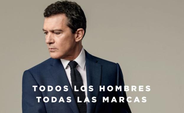 El Corte Inglés apuesta por Antonio Banderas como protagonista de su campaña de moda masculina