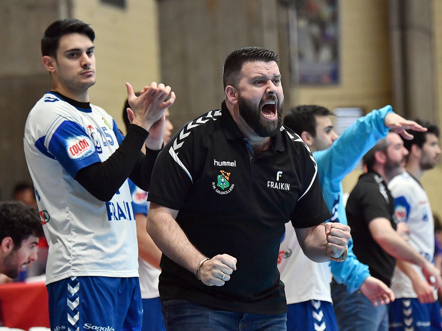 Dolorosa derrota del Ademar León ante el Granollers que le deja fuera de la Copa del Rey.