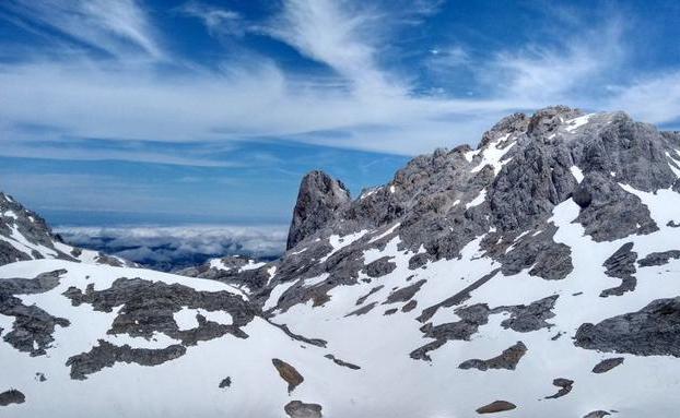 Imagen de una zona montañosa de León.