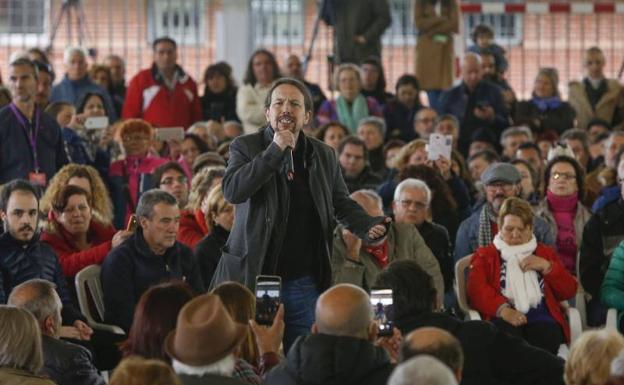 El líder de Unidas Podemos, Pablo Iglesias.