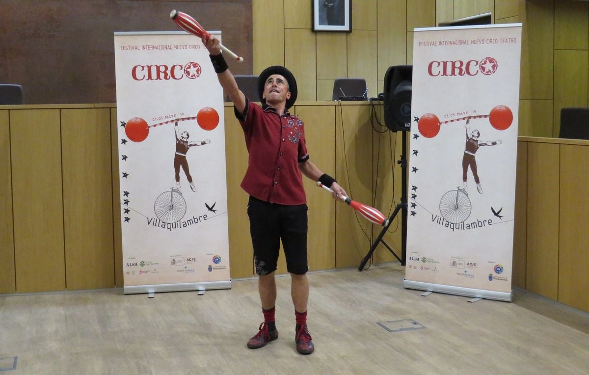 Fotos: Demostración del I Festival Internacional de Circo de Villaquilambre