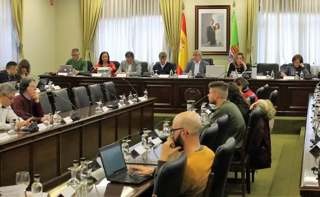 Reunión del Consejo de la Universidad de León.