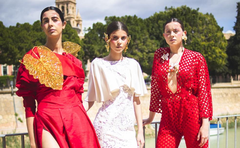 Imagen del desfile realizado por María Lafuente.