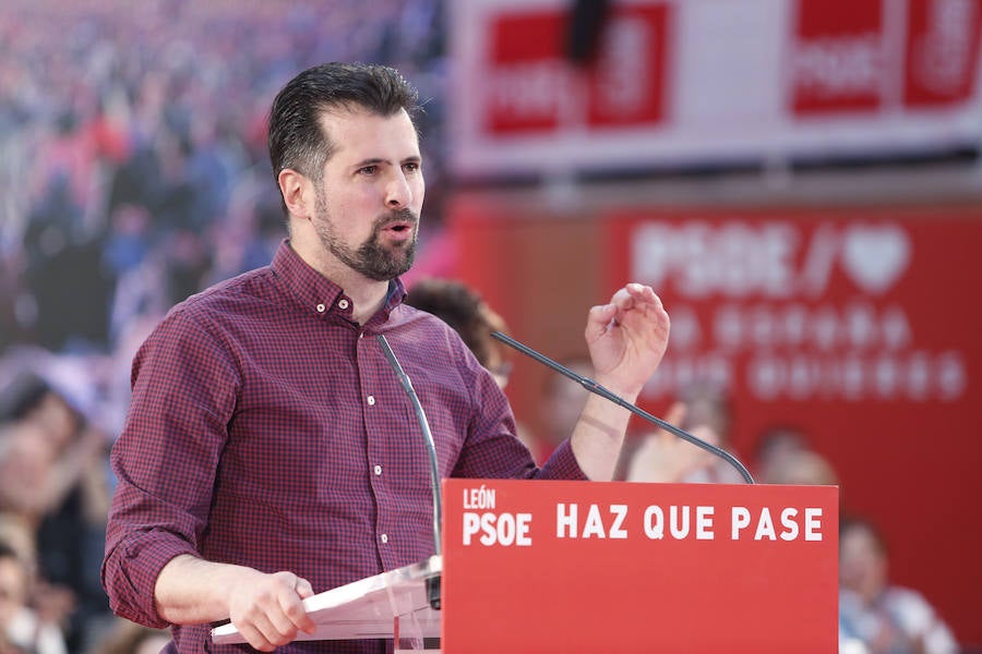 Fotos: Acto electoral de Pedro Sánchez en León