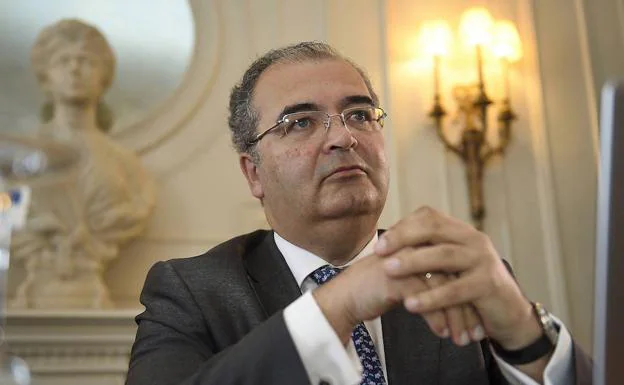 El presidente del Banco Popular en 2016, Ángel Ron. 
