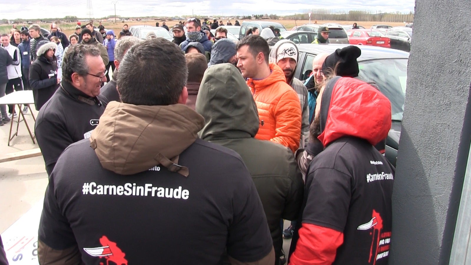 Fotos: Los trabajadores de Embutidos Rodríguez vuelven a la calle