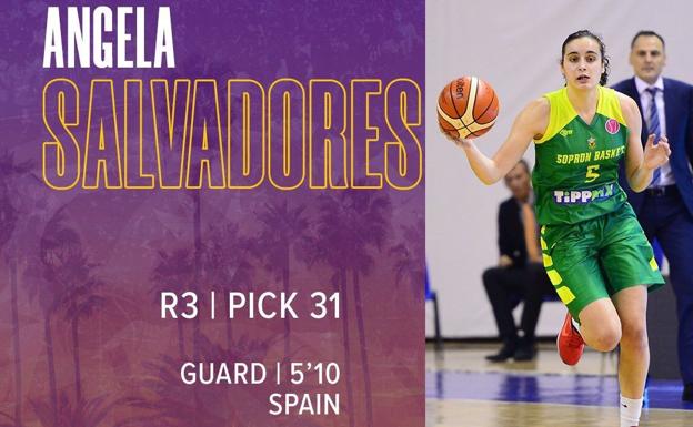 Ángela Salvadores da el salto a la WNBA, la NBA femenina