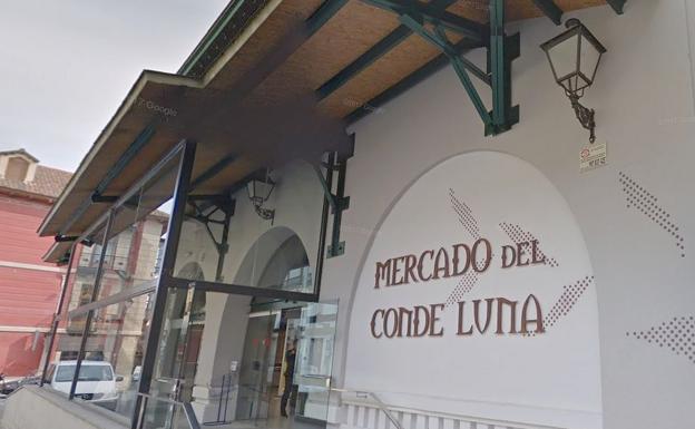 Imagen del mercado del Conde Luna.