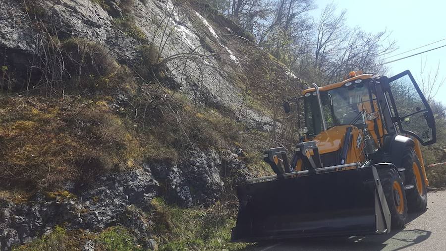 Fotos: Un desprendimiento en Picos de Europa