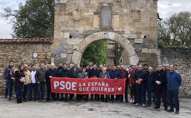 La campaña del PSOE llega a Carrizo.